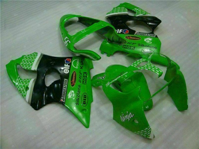 Carénages Moto Kawasaki ZX6R 00-02 - Vert Noir Carénages Moto Kawasaki ZX6R 00-02 - Vert Noir