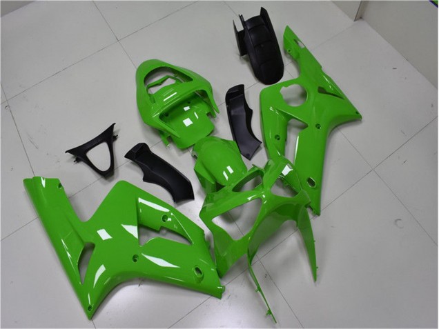 Carénages Moto Kawasaki ZX6R 03-04 - Vert Carénages Moto Kawasaki ZX6R 03-04 - Vert