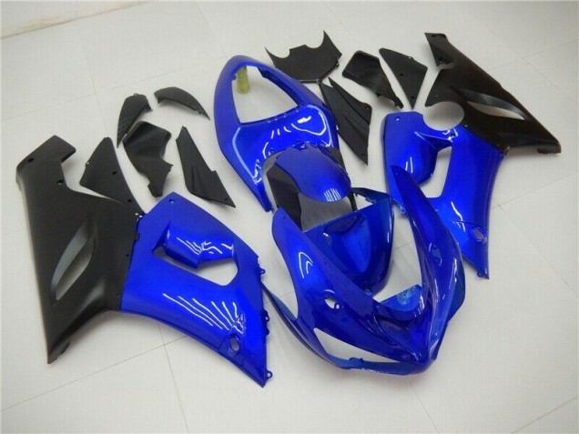 Carénages Moto Kawasaki ZX6R 05-06 - Bleu Carénages Moto Kawasaki ZX6R 05-06 - Bleu