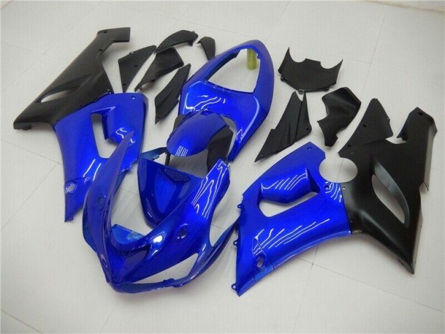 Carénages Moto Kawasaki ZX6R 05-06 - Bleu Carénages Moto Kawasaki ZX6R 05-06 - Bleu