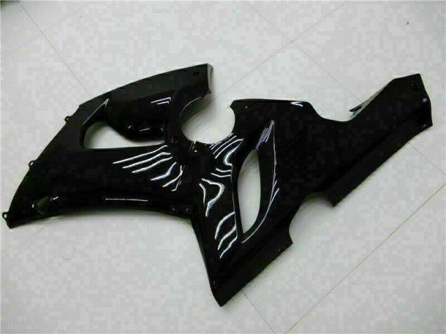 Carénages Moto Kawasaki ZX6R 05-06 - Noir Brillant Carénages Moto Kawasaki ZX6R 05-06 - Noir Brillant