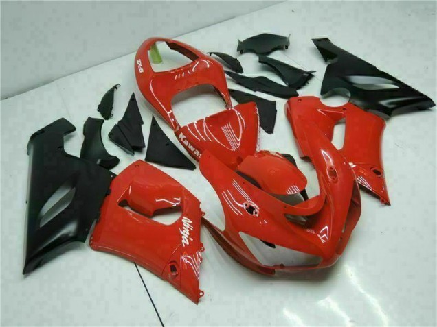 Carénages Moto Kawasaki ZX6R 05-06 - Rouge Carénages Moto Kawasaki ZX6R 05-06 - Rouge