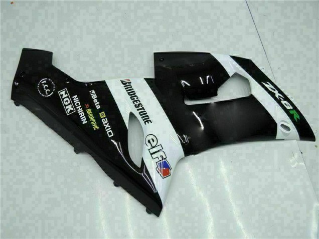Carénages Moto Kawasaki ZX6R 05-06 - Rouge Noir