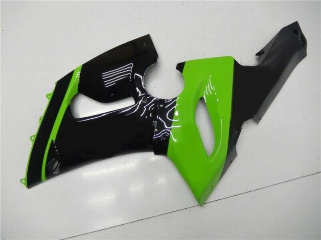Carénages Moto Kawasaki ZX6R 05-06 - Vert Noir Carénages Moto Kawasaki ZX6R 05-06 - Vert Noir