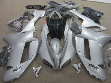 Carénages Moto Kawasaki ZX6R 07-08 - Argent