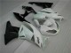 Carénages Moto Kawasaki ZX6R 09-12 - Blanc Noir Carénages Moto Kawasaki ZX6R 09-12 - Blanc Noir