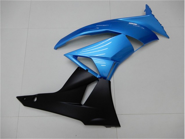 Carénages Moto Kawasaki ZX6R 09-12 - Bleu Noir