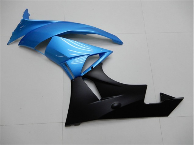 Carénages Moto Kawasaki ZX6R 09-12 - Bleu Noir