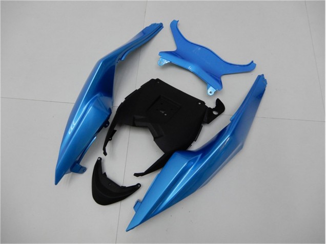 Carénages Moto Kawasaki ZX6R 09-12 - Bleu Noir
