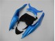 Carénages Moto Kawasaki ZX6R 09-12 - Bleu Noir