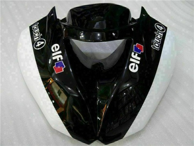 Carénages Moto Kawasaki ZX6R 09-12 - Noir Blanc 3M Touch4 Carénages Moto Kawasaki ZX6R 09-12 - Noir Blanc 3M Touch4
