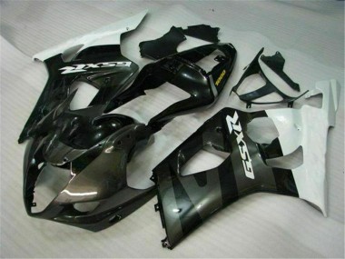 Carénages Moto Suzuki GSXR 1000 K3 03-04 - Blanc Noir
