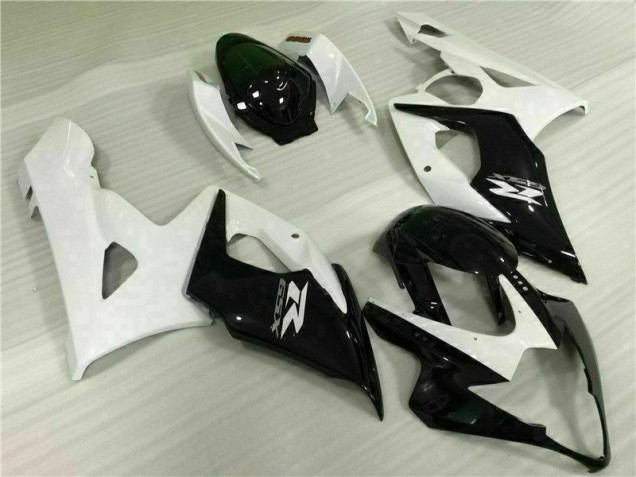 Carénages Moto Suzuki GSXR 1000 K5 05-06 - Blanc Noir Carénages Moto Suzuki GSXR 1000 K5 05-06 - Blanc Noir