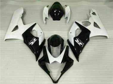 Carénages Moto Suzuki GSXR 1000 K5 05-06 - Blanc Noir
