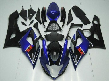 Carénages Moto Suzuki GSXR 1000 K5 05-06 - Bleu Noir