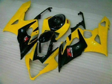 Carénages Moto Suzuki GSXR 1000 K5 05-06 - Jaune Noir