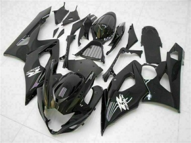 Carénages Moto Suzuki GSXR 1000 K5 05-06 - Noir Brillant