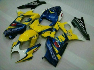 Carénages Moto Suzuki GSXR 1000 K7 07-08 - Jaune