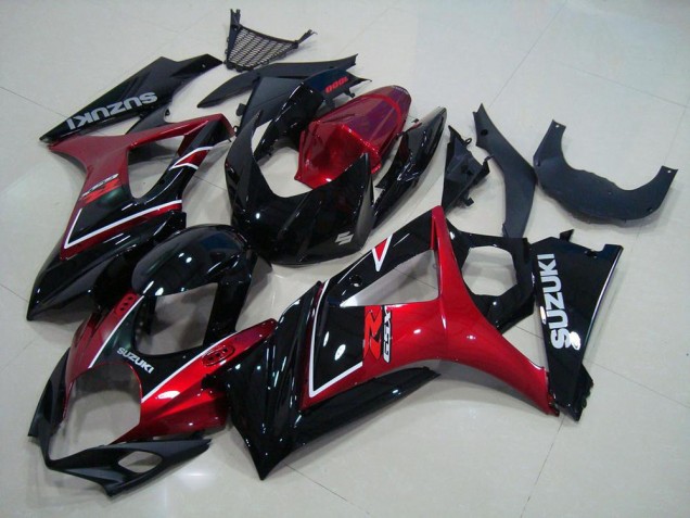 Carénages Moto Suzuki GSXR 1000 K7 07-08 - Rouge Noir Carénages Moto Suzuki GSXR 1000 K7 07-08 - Rouge Noir