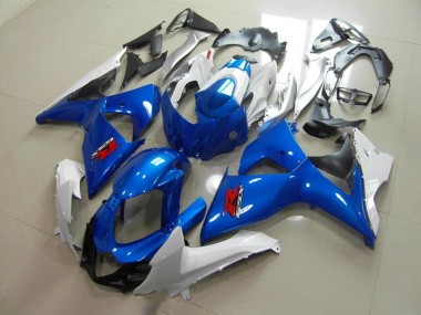 Carénages Moto Suzuki GSXR 1000 K9 09-16 - Bleu et Blanc Style OEM