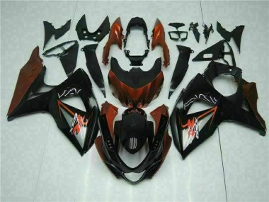 Carénages Moto Suzuki GSXR 1000 K9 09-16 - Brun Noir