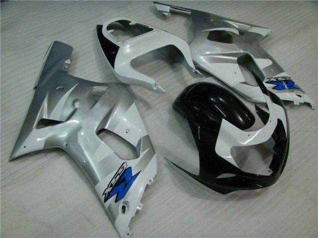 Carénages Moto Suzuki GSXR 600 / 750 K1 K2 K3 01-03 - Argent Noir Carénages Moto Suzuki GSXR 600 / 750 K1 K2 K3 01-03 - Argent Noir