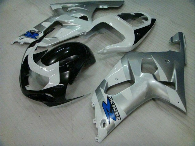 Carénages Moto Suzuki GSXR 600 / 750 K1 K2 K3 01-03 - Argent Noir Carénages Moto Suzuki GSXR 600 / 750 K1 K2 K3 01-03 - Argent Noir
