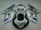 Carénages Moto Suzuki GSXR 600 / 750 K1 K2 K3 01-03 - Argent Noir Carénages Moto Suzuki GSXR 600 / 750 K1 K2 K3 01-03 - Argent Noir