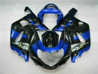 Carénages Moto Suzuki GSXR 600 / 750 K1 K2 K3 01-03 - Bleu Noir