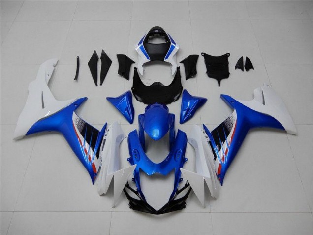 Carénages Moto Suzuki GSXR 600 / 750 K11 11-24 - Bleu Blanc Carénages Moto Suzuki GSXR 600 / 750 K11 11-24 - Bleu Blanc