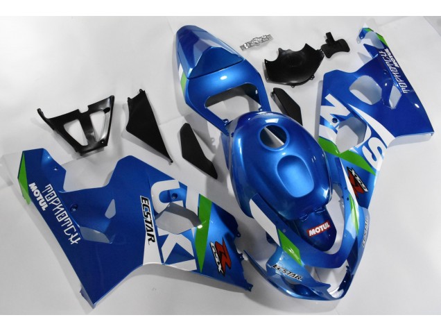 Carénages Moto Suzuki GSXR 600 / 750 K4 04-05 - Bleu Blanc