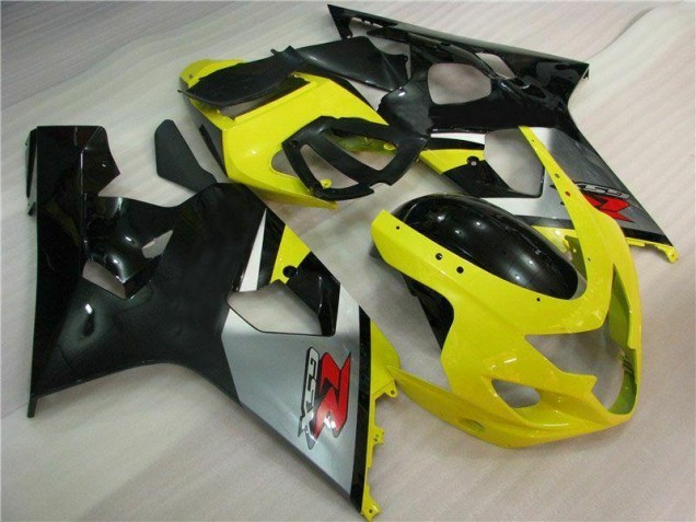 Carénages Moto Suzuki GSXR 600 / 750 K4 04-05 - Jaune Noir Carénages Moto Suzuki GSXR 600 / 750 K4 04-05 - Jaune Noir