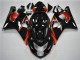 Carénages Moto Suzuki GSXR 600 / 750 K4 04-05 - Orange Noir Carénages Moto Suzuki GSXR 600 / 750 K4 04-05 - Orange Noir