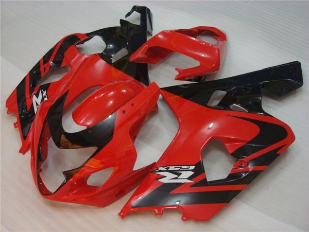 Carénages Moto Suzuki GSXR 600 / 750 K4 04-05 - Rouge Noir
