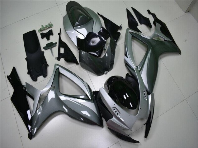 Carénages Moto Suzuki GSXR 600 / 750 K6 06-07 - Argent Gris Carénages Moto Suzuki GSXR 600 / 750 K6 06-07 - Argent Gris