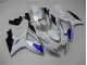 Carénages Moto Suzuki GSXR 600 / 750 K6 06-07 - Blanc Bleu Carénages Moto Suzuki GSXR 600 / 750 K6 06-07 - Blanc Bleu