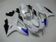 Carénages Moto Suzuki GSXR 600 / 750 K6 06-07 - Blanc Bleu Carénages Moto Suzuki GSXR 600 / 750 K6 06-07 - Blanc Bleu