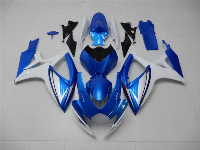 Carénages Moto Suzuki GSXR 600 / 750 K6 06-07 - Bleu Blanc