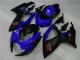 Carénages Moto Suzuki GSXR 600 / 750 K6 06-07 - Bleu Noir Carénages Moto Suzuki GSXR 600 / 750 K6 06-07 - Bleu Noir