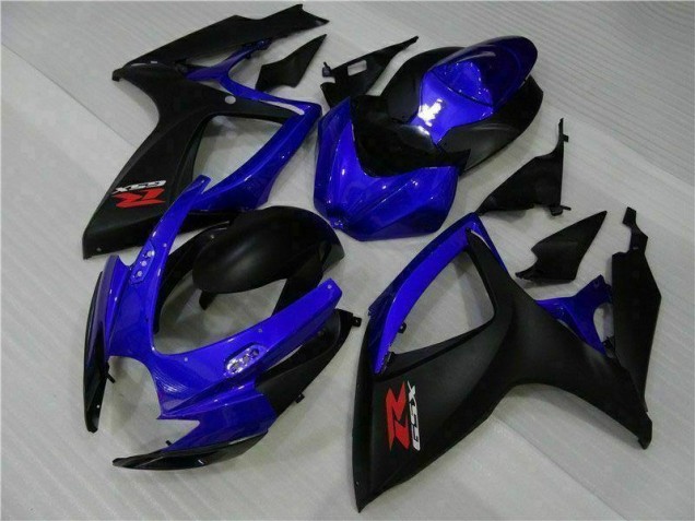 Carénages Moto Suzuki GSXR 600 / 750 K6 06-07 - Bleu Noir Carénages Moto Suzuki GSXR 600 / 750 K6 06-07 - Bleu Noir
