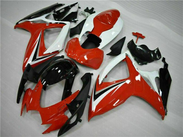 Carénages Moto Suzuki GSXR 600 / 750 K6 06-07 - Rouge Blanc Carénages Moto Suzuki GSXR 600 / 750 K6 06-07 - Rouge Blanc