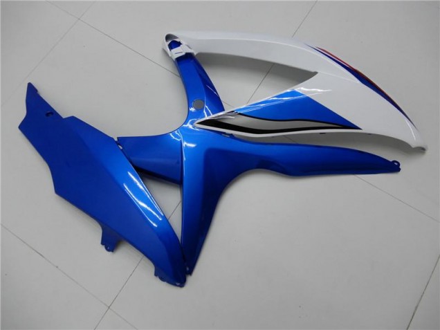 Carénages Moto Suzuki GSXR 600 / 750 K8 08-10 - Blanc Bleu Carénages Moto Suzuki GSXR 600 / 750 K8 08-10 - Blanc Bleu