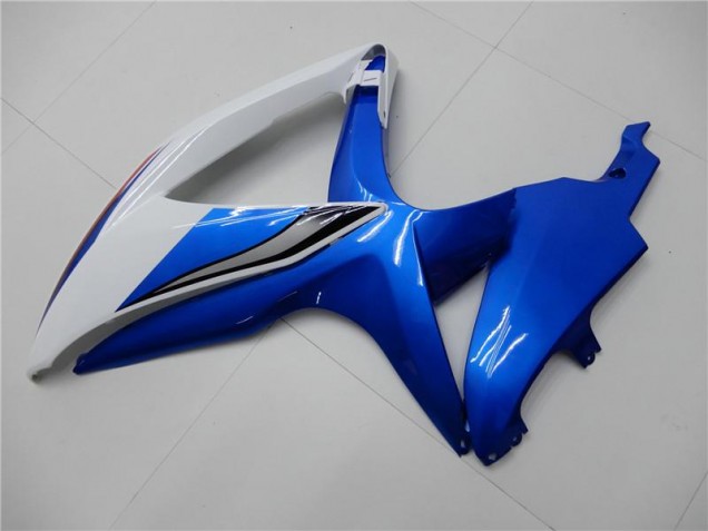 Carénages Moto Suzuki GSXR 600 / 750 K8 08-10 - Blanc Bleu Carénages Moto Suzuki GSXR 600 / 750 K8 08-10 - Blanc Bleu