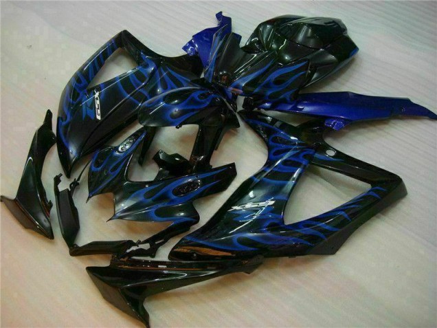 Carénages Moto Suzuki GSXR 600 / 750 K8 08-10 - Bleu Noir Carénages Moto Suzuki GSXR 600 / 750 K8 08-10 - Bleu Noir