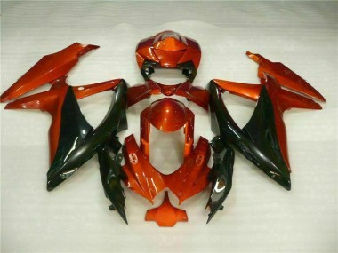 Carénages Moto Suzuki GSXR 600 / 750 K8 08-10 - Rouge Noir