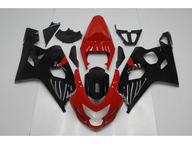 Carénages Moto Suzuki GSXR 750 K4 04-05 - Rouge Noir