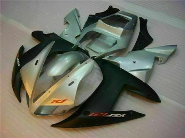 Carénages Moto Yamaha R1 02-03 - Argent