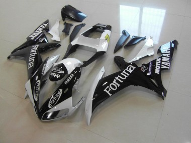 Carénages Moto Yamaha R1 02-03 - Noir Argent