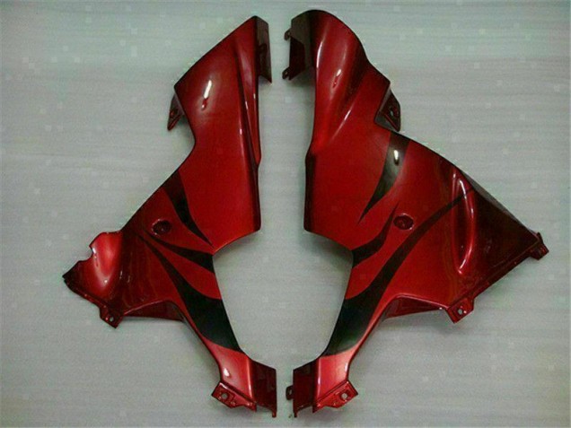 Carénages Moto Yamaha R1 02-03 - Noir Rouge