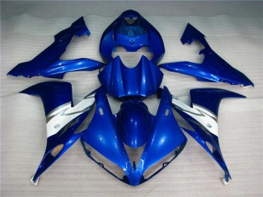 Carénages Moto Yamaha R1 04-06 - Bleu Blanc